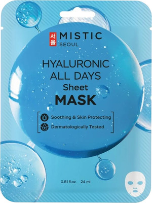 Маска для лица тканевая Mistic С гиалуроновой кислотой (24мл)