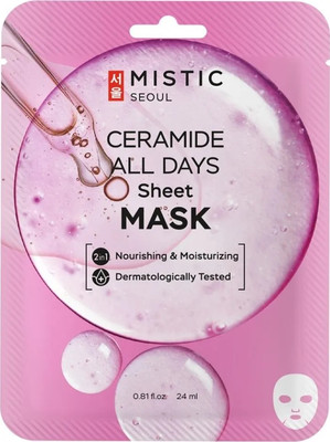 Маска для лица тканевая Mistic С керамидами (24мл)