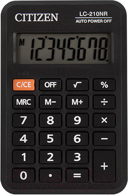 Калькулятор Citizen LC-210NR