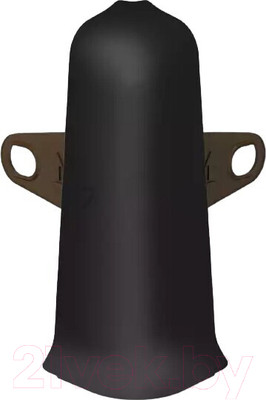 Уголок для плинтуса Ideal Деконика 007 Черный (7см, 2шт, наружный, флоупак)