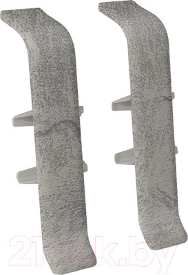 Соединитель для плинтуса Ideal Деконика 547 Лофт светло-серый (7см, 2шт, флоупак)