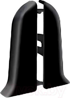 Заглушка для плинтуса Ideal Деконика 007 Черный (7см, 2шт, флоупак)