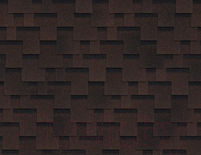 Черепица Технониколь Оптима Аккорд Коричневый 4A4X21-0760RUS (упаковка)