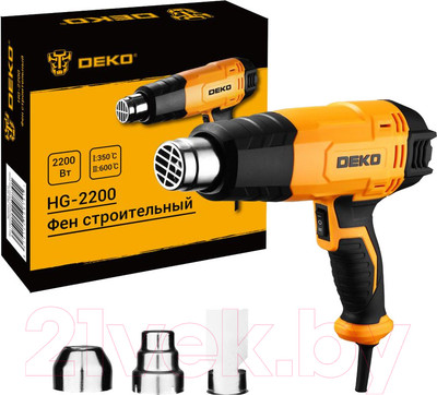 Строительный фен Deko HG-2200 / 083-1012 