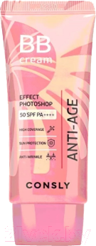 BB-крем Consly Антивозрастной с эффектом фотошопа SPF50 PA++++ (50мл, натуральный бежевый)