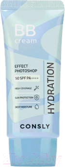 BB-крем Consly Увлажняющий с эффектом фотошопа SPF50 PA++++Натуральный бежевый (50мл)