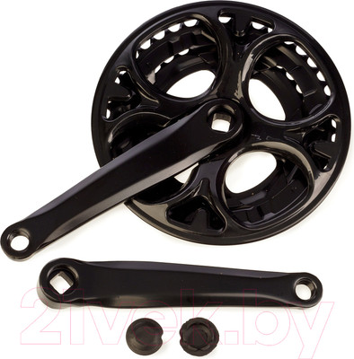 Система шатунов для велосипеда SMWY SS206P+9-170BK