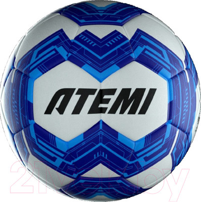 Футбольный мяч Atemi Launch Inception (размер 4, синий)