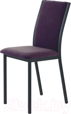 Стул AMC Comfort 2 Г Т1.14 (ткань баклажан/черный)