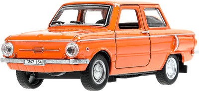 Автомобиль игрушечный Технопарк Запорожец Заз-968а ZAZ968A-12-OG / 10402895 (оранжевый)
