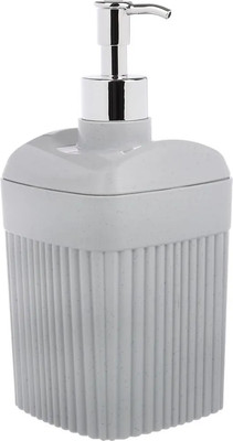 Дозатор для жидкого мыла Бытпласт Velvet / 435220938 (светло-серый флэк)