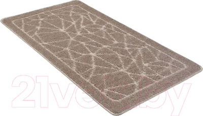 Коврик для ванной Shahintex РР 80x120-001 S / 829392 (кофе  с молоком 55)