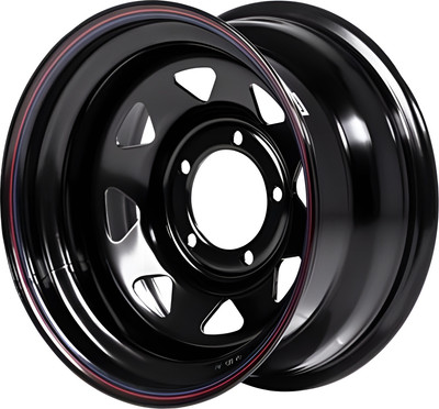 Штампованный диск ORW УАЗ 16x8" 5x139.7мм DIA 110мм ET -19мм Black 86B