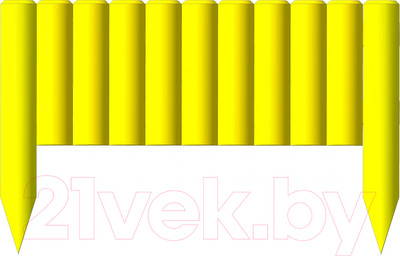 Бордюр садовый Массив-Древ Березка D50xH200(350)xL550