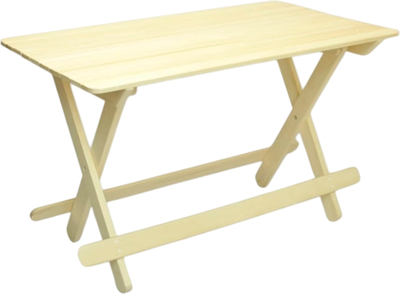 Стол для бани Мастер 452627 (1.3x0.7м, осина)