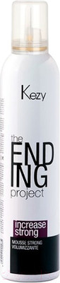 Мусс для укладки волос Kezy Increase Strong Моделирующий для объема и фиксации (300мл)