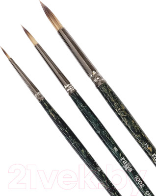 Набор кистей ГАММА Модерн. Синтетика / 1001203 (3шт)