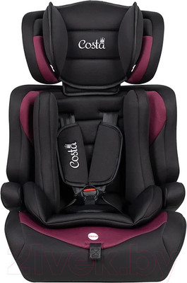 Автокресло Costa HC-01/6 (черный/красный)