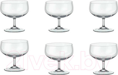 Набор креманок Bohemia Пион 40976/300 (6шт)