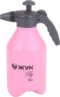 Опрыскиватель помповый Жук Fly / 9910-00 (2.5л, розовый)