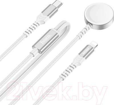 Зарядное устройство беспроводное Hoco CW54 (белый)