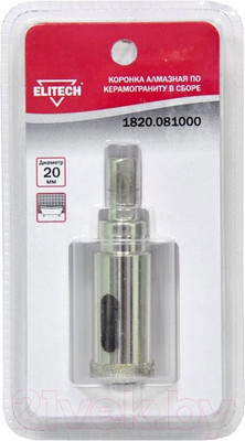 Коронка Elitech 1820.081000