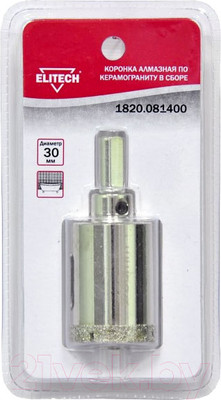 Коронка Elitech 1820.081400