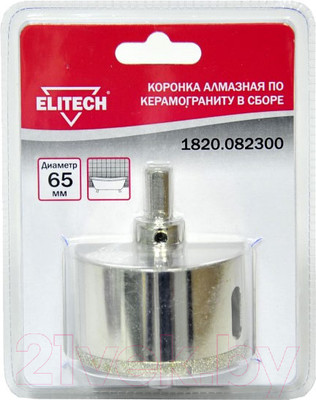 Коронка Elitech 1820.082300