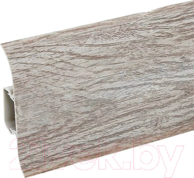 Плинтус LinePlast ПВХ 58мм L001 (2.2м, африканское дерево)