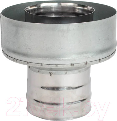 Переходник для труб Гефест Сталь 150x220 AISI 430/430 0.5мм/0.5мм (К) тип 2