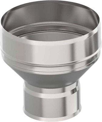 Переходник для дымохода UMKPRO ф 200х198 AISI 439/1.0мм