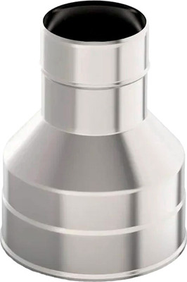 Переходник для дымохода UMKPRO ф 180х260 AISI 439/439 1.0мм/0.5мм (К)