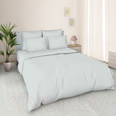 Комплект постельного белья Моё бельё Классик 1.5сп (серая дымка)