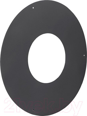 Накладка стенновая декоративная КПД 0.7мм круглая ф220 (черный)