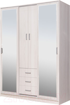 Шкаф-купе Рэйгрупп 160 VH Elza EL-01.01 (ясень снежный)