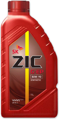 Трансмиссионное масло ZIC G-EP 80W90 GL-4 / 132625 (1л)
