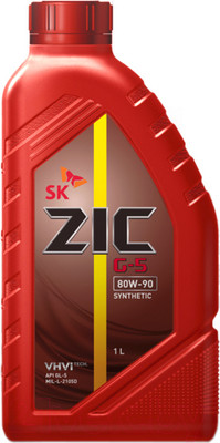 Трансмиссионное масло ZIC G-5 80W90 / 132633 (1л)