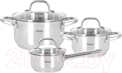 Набор кастрюль Fissman Flory 5836