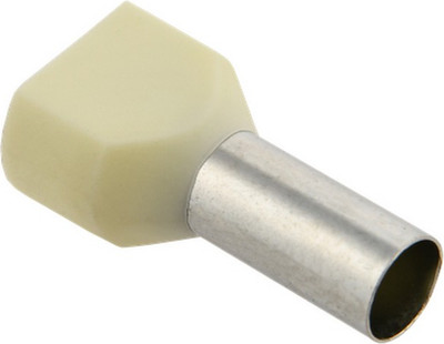 Набор наконечников для кабеля IEK UTE10-4-D10-0-100 (20шт, слоновая кость)