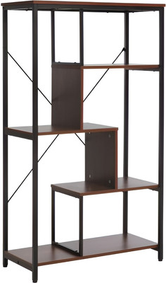 Стеллаж Signal Net A (орех/черный)