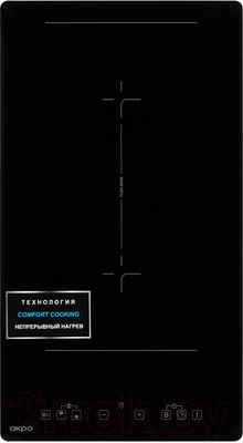 Индукционная варочная панель Akpo PIA 3092118FZ BL