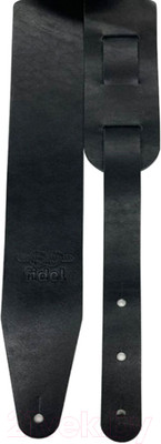 Ремень для гитары Fidel Leather FL50003L (черный матовый)