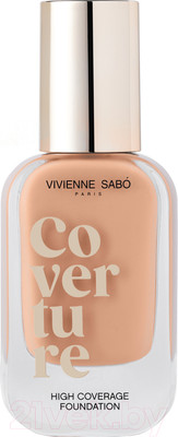 Тональный крем Vivienne Sabo Coverture с плотным покрытием тон 02 Светло-бежевый (28мл)