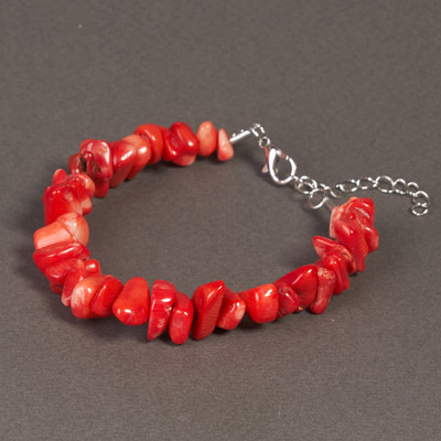 Браслет Wolves Коралл 3010