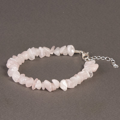 Браслет Wolves Розовый кварц 3020