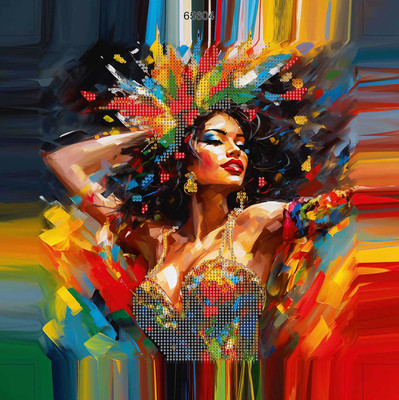 Набор алмазной вышивки Феникс+ Танцующая девушка / 65604