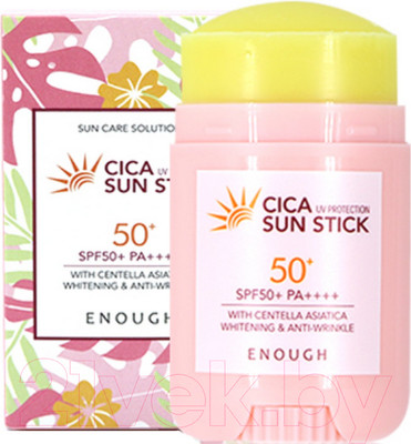 Крем солнцезащитный Enough Cica Sun Stick С экстрактом центеллы азиатской (20г)