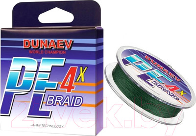 Леска плетеная Dunaev Braid PE X8 DVF120