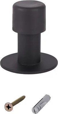 Ограничитель дверной Зенит УД-01 (матовый черный)