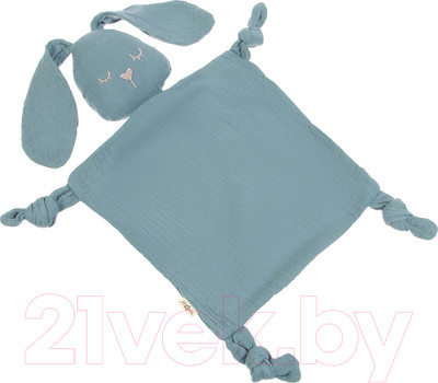 Мягкая игрушка Mum&Baby Комфортер. Зайка / 10158673 (синий)